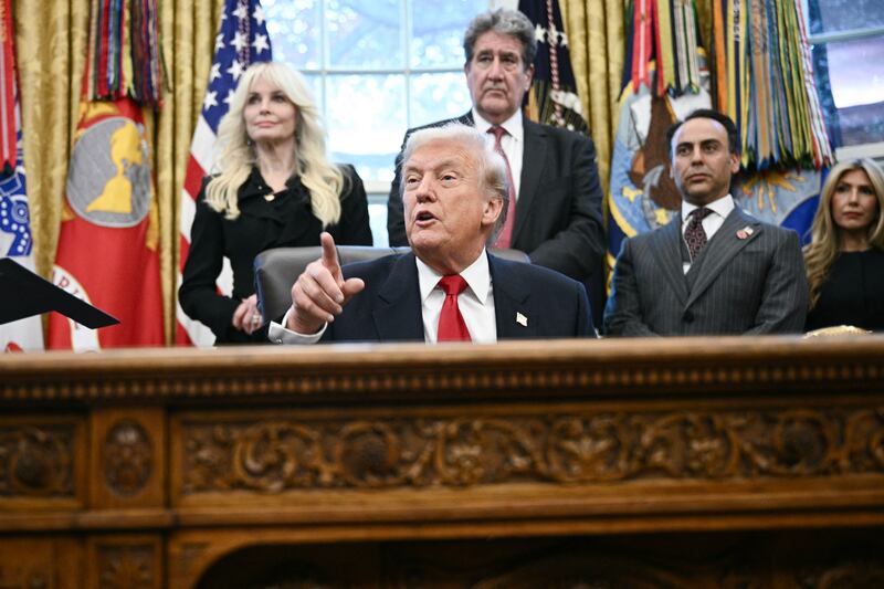 President Donald Trump praised the Senate deal to end the government shutdown on Monday and suggested Republicans have their own ideas to fix health care, but he offered no details on how they would address the looming cliff at the end of the year.