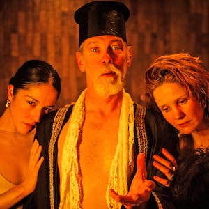 A sauna performance at Othership in Williamsburg, Brooklyn.