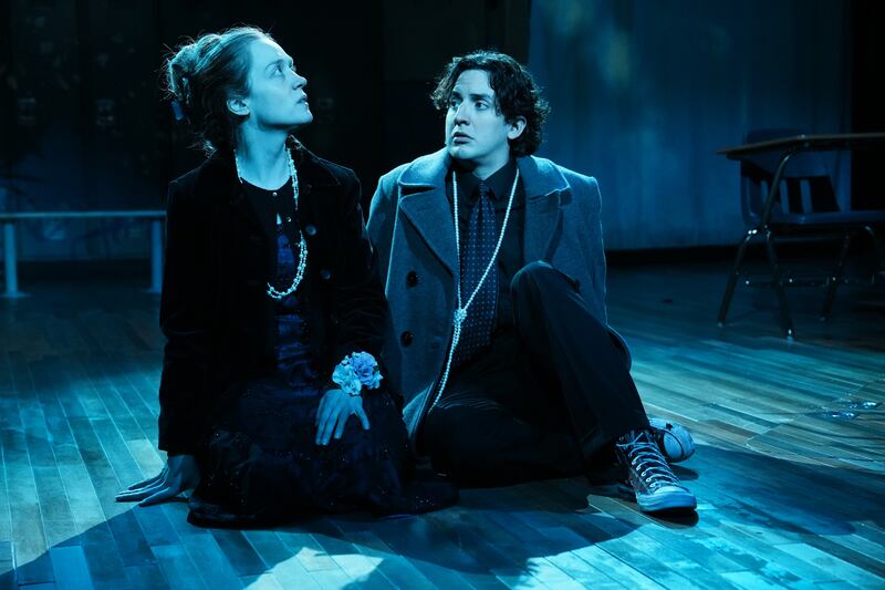 Olivia Rose Barresi and Greg Cuellar