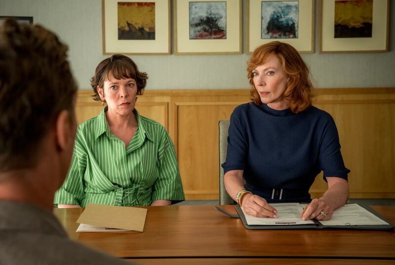 Oliva Colman and Allison Janney