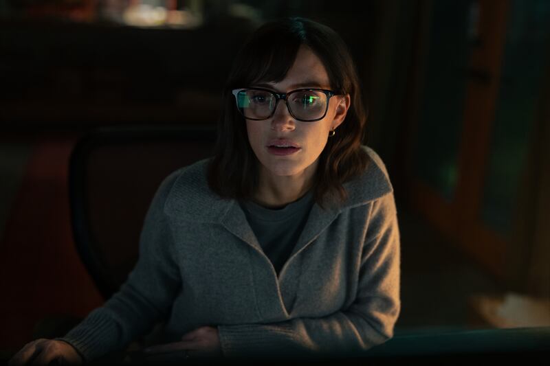 Jessica Chastain in The Savant.