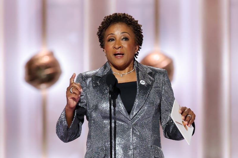 Wanda Sykes at the 83rd Annual Golden Globes held at The Beverly Hilton on January 11, 2026 in Beverly Hills, California.