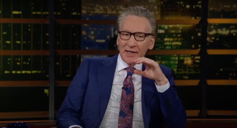 Host Bill Maher on the Friday episode of “Real Time with Bill Maher.”
