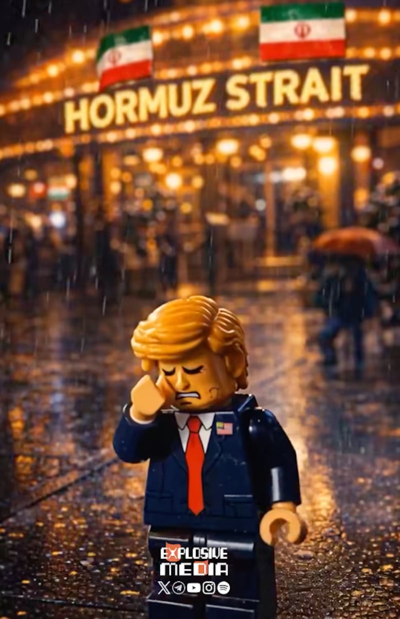 Iran has released a series of propaganda videos featuring Lego characters.