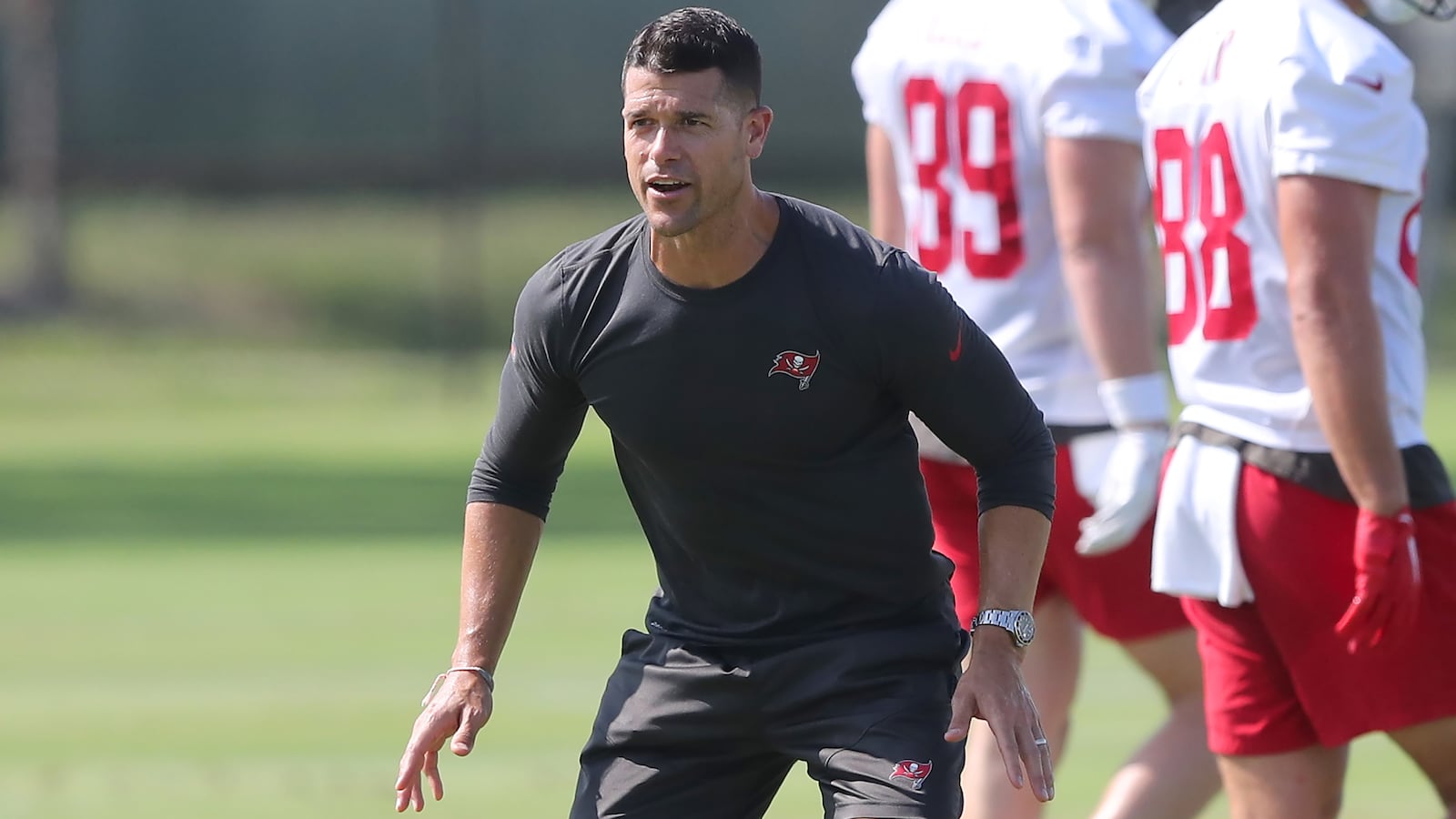 Dave Canales is the new head coach of the Panthers