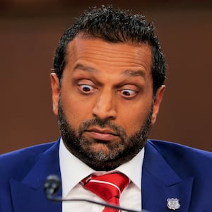 Federal Bureau of Investigation Director Kash Patel prepares to testify before the Senate Judiciary Committee in the Hart Senate Office Building on Capitol Hill on September 16, 2025 in Washington, DC.