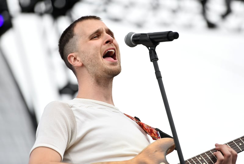 JMSN performs onstage during the Smokin' Grooves Festival at The Queen Mary on June 16, 2018 in Long Beach, California.