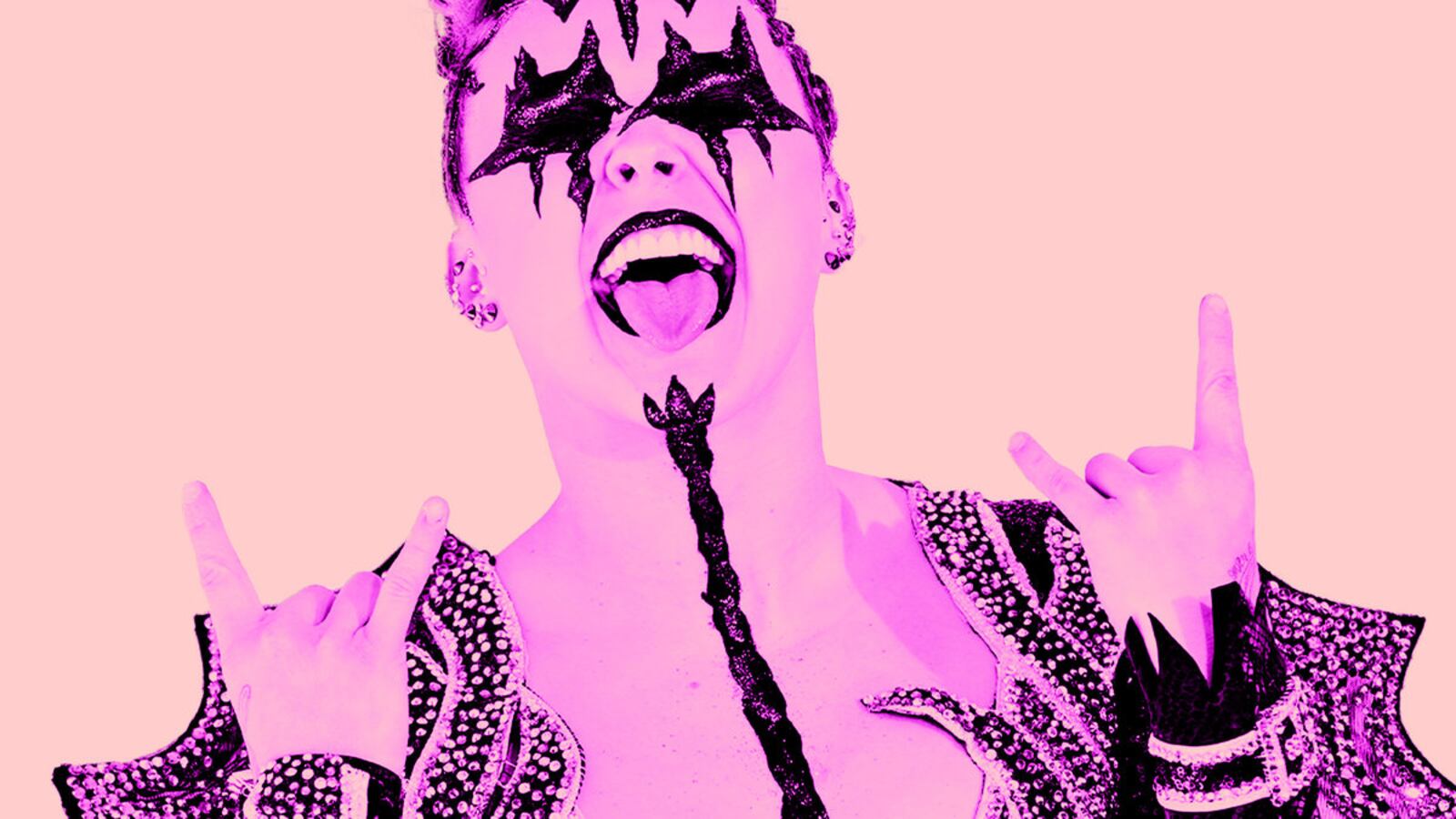 A photo illustration of Jojo Siwa