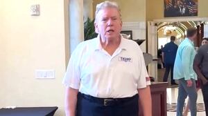 Democrats shared an image of Donald Trump, mockingly saying: “This is the ideal male body.”