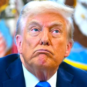 President Donald Trump speaks before signing executive orders in the Oval Office at the White House in Washington, DC, on September 19, 2025.