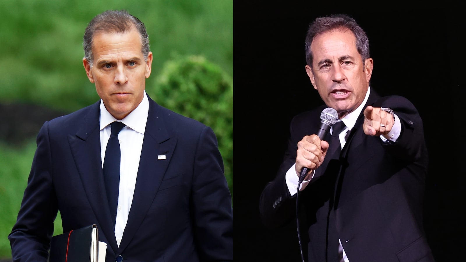 Hunter Biden and Jerry Seinfeld