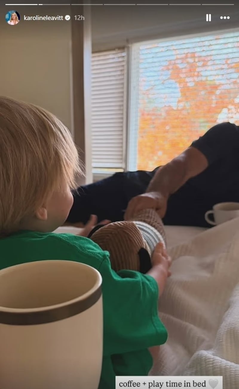 Karoline Leavitt's Instagram story