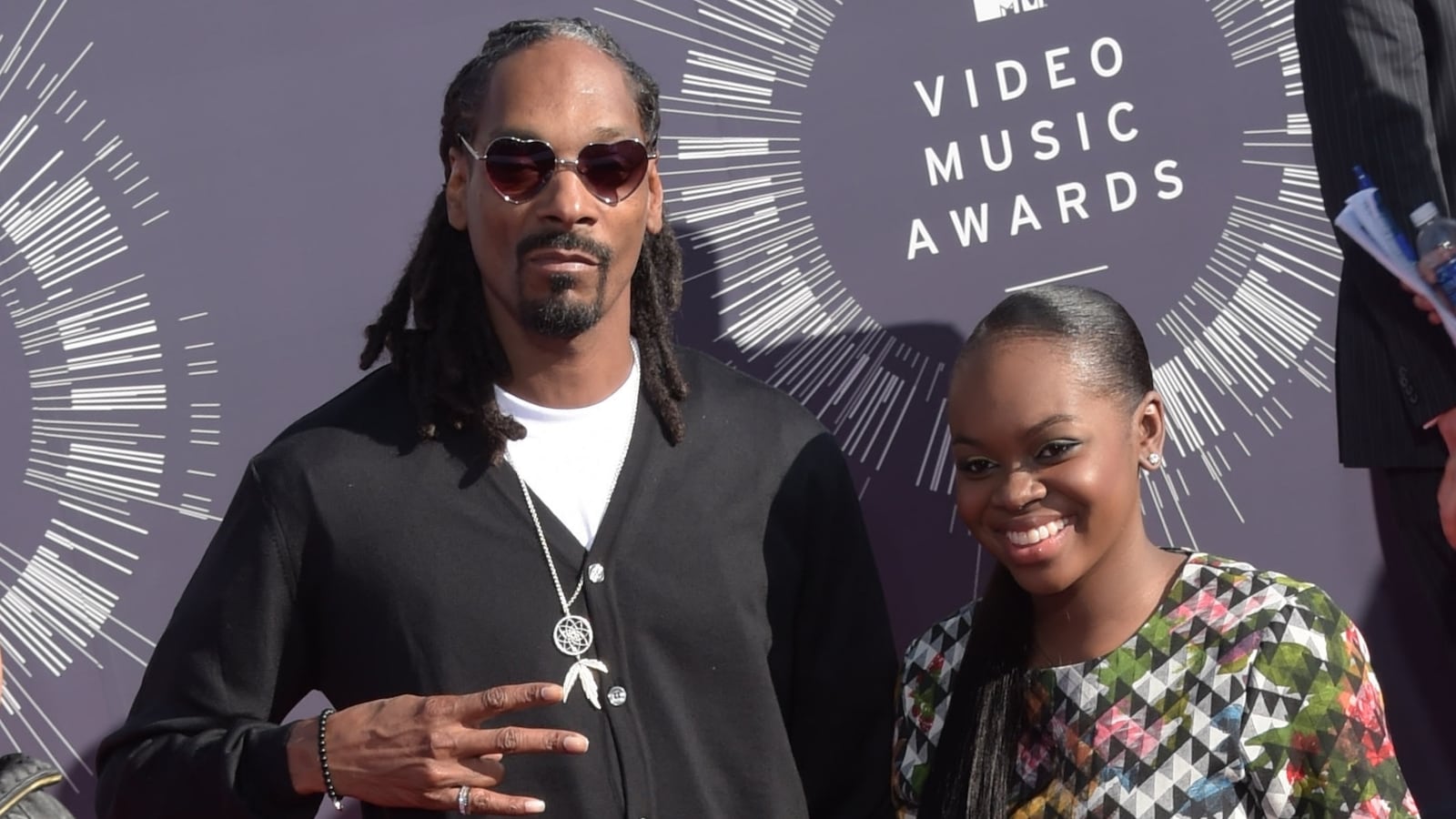 Snoop Dogg and his daughter Cori Broadus
