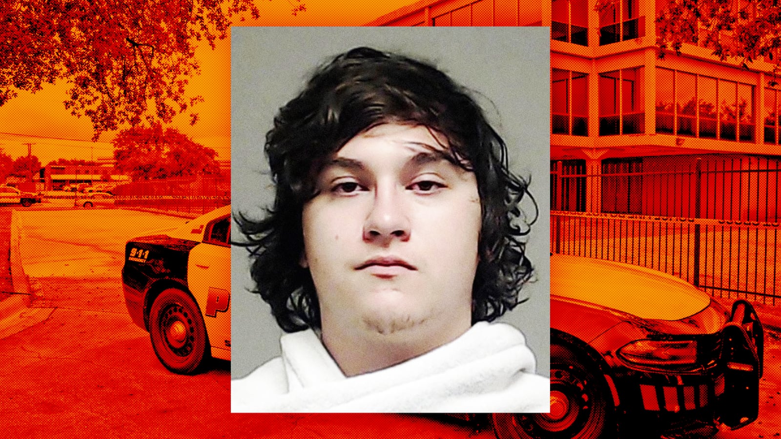 Joshua Jahn, 29, the alleged shooter who fired from a rooftop toward a ICE facility in Dallas, TX, killing one detainee and injuring two others.