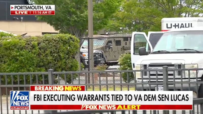 Fox News was on the scene when the FBI raided the office of Virginia state Sen. L Louise Lucas and a dispensary next door.