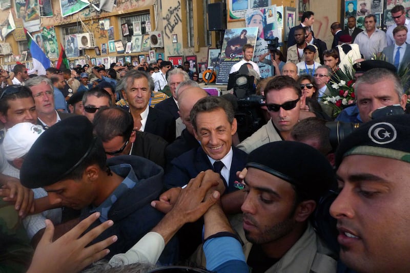 articles/2011/09/21/libya-a-bastion-of-democracy-in-the-arab-world-or-just-another-dictatorship/libya-sarkozy-bernard-henri-levy_uzftji