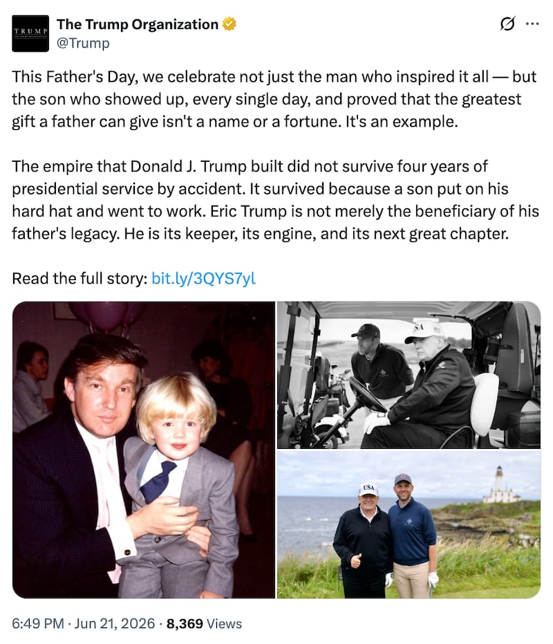 donadl trump eric trump