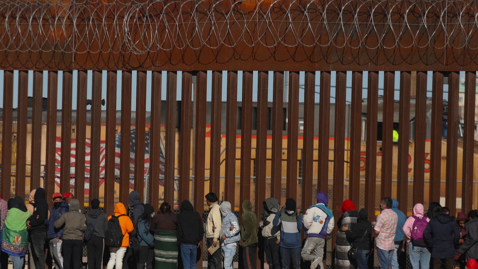 A photo of Texas border