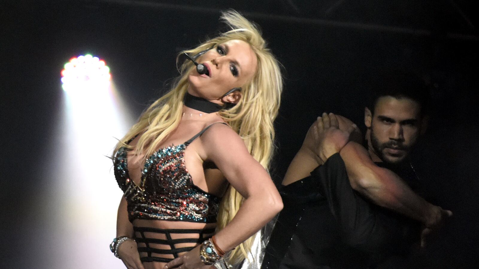 Britney Spears performs.
