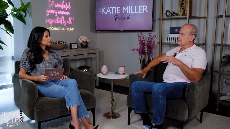 Grammer on the Katie Miller Pod.