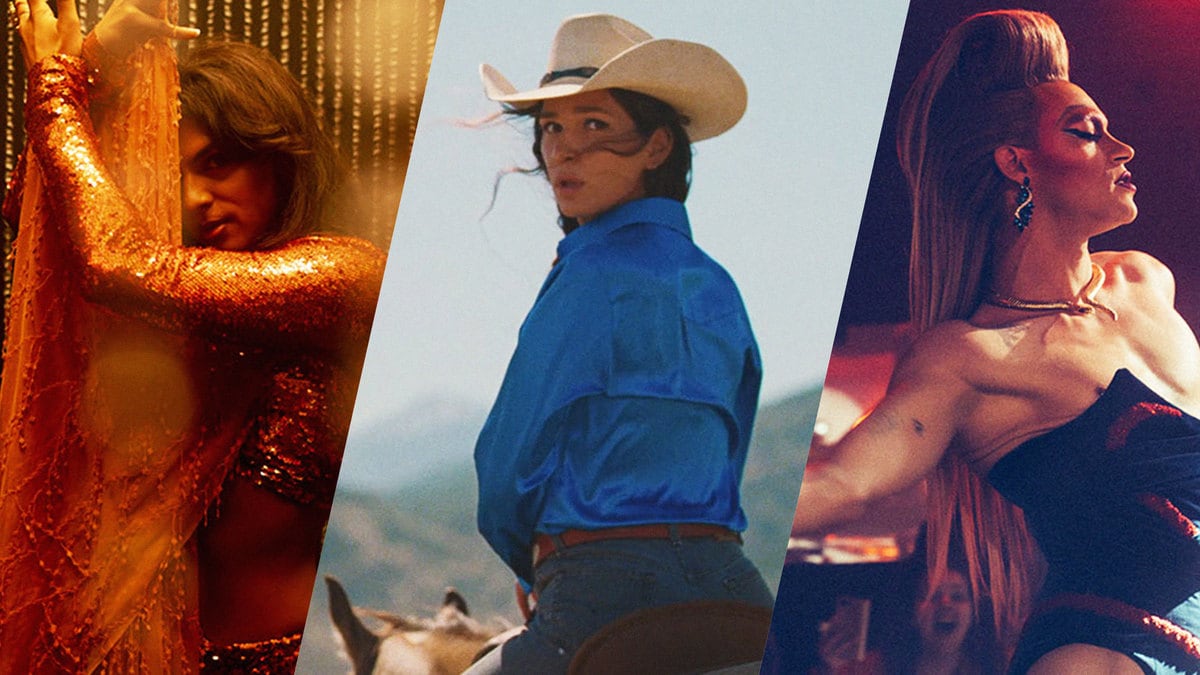 A photo illustration showing stills from Solo, National Anthem and Unicorns