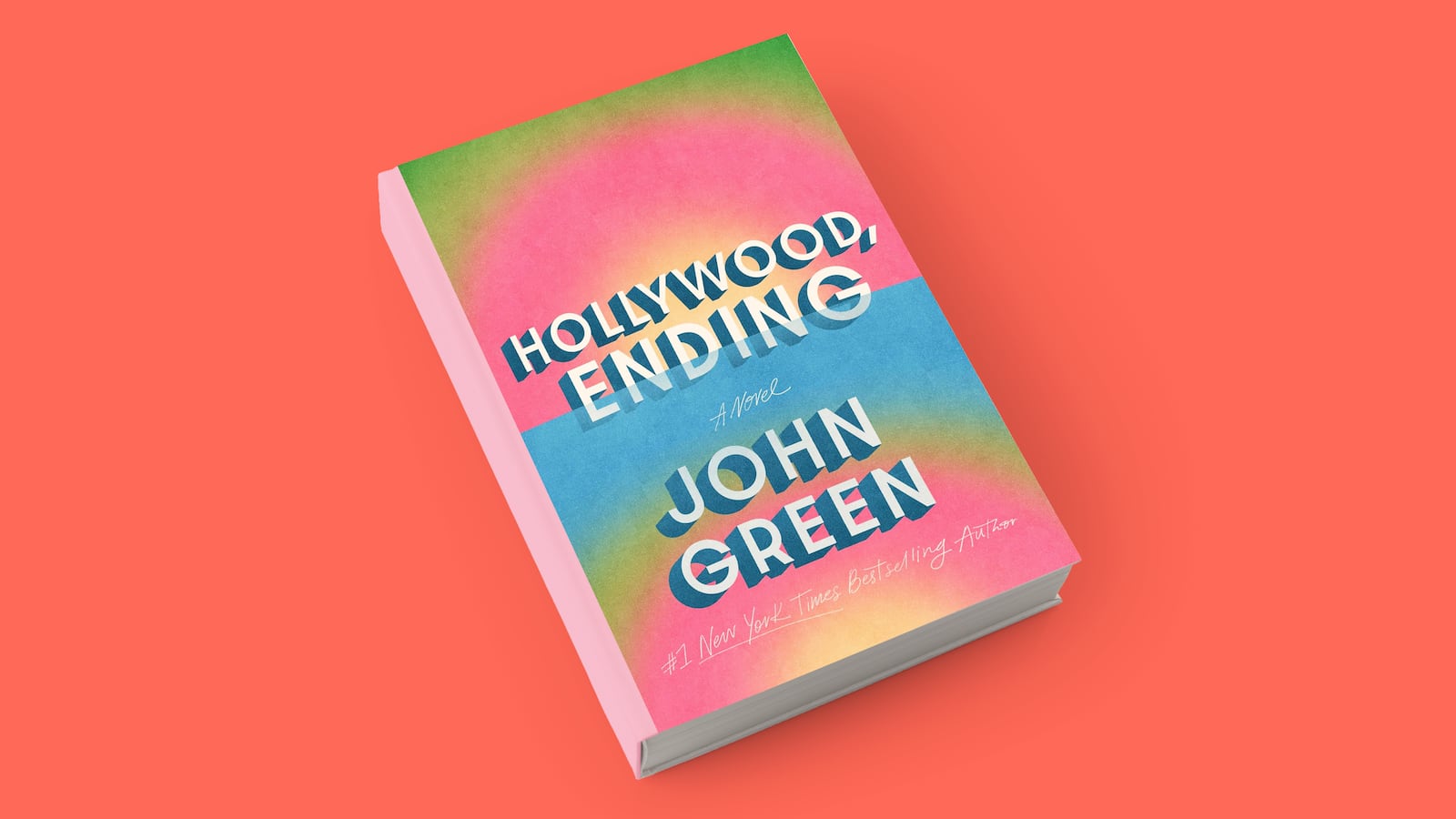 Hollywood Ending by John Green book over