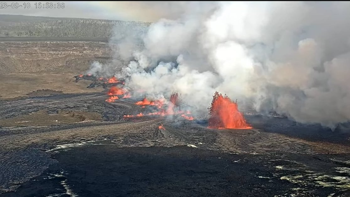 Hawaii's Kilauea volcano