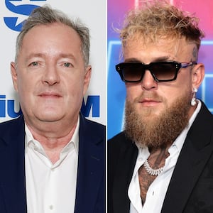 Piers Morgan and Jake Paul