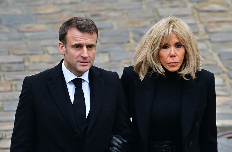 French President Emmanuel Macron and his wife Brigitte Macron have long denied Candace Owens' claims that Brigitte is a trans woman, attributing it to one of her many conspiracy theories.