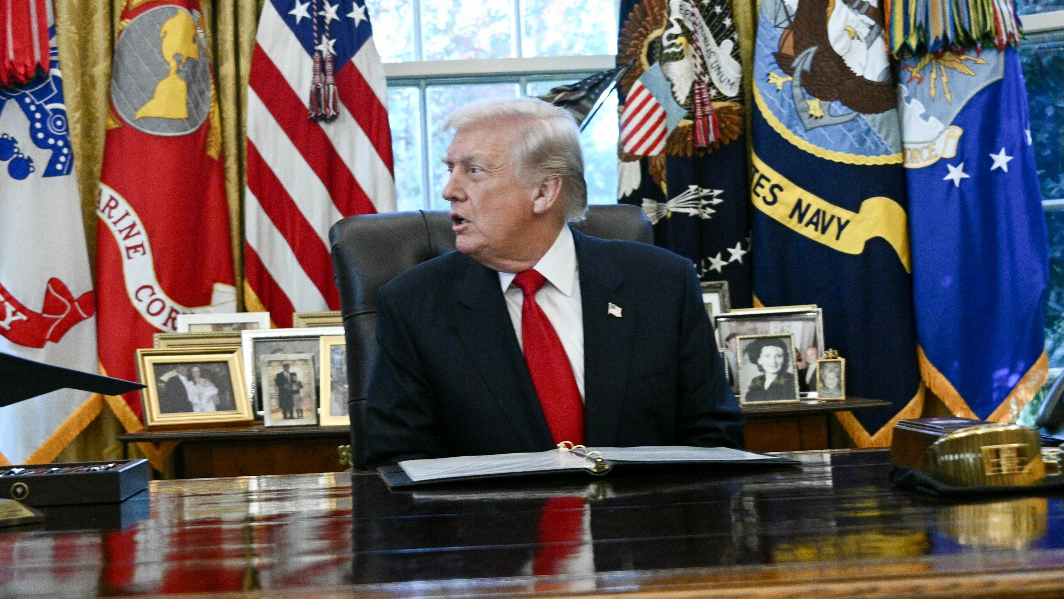 Trump, 79, Given Basic Instruction During Oval Office Event