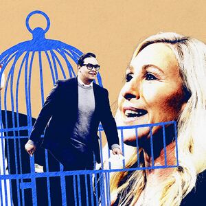 Trump frees George Santos.