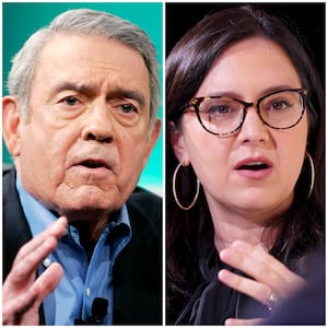 Dan Rather and Bari Weiss