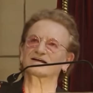 Bono recited reworked lyrics of U2's "Beautiful Day" in honor of the late musician Glen Hansard at Hansard's funeral on Tuesday.