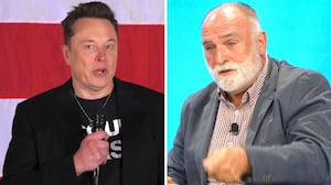 Elon Musk and José Andrés.