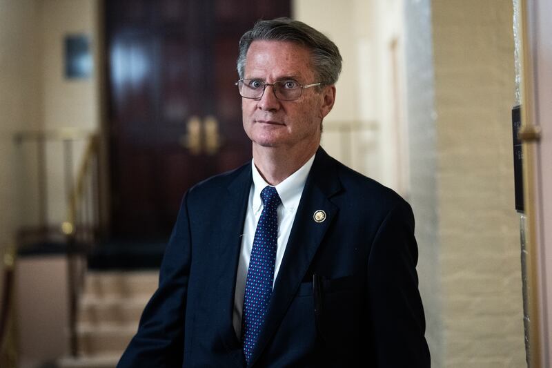 Rep. Tim Burchett, R-Tenn., leaves a meeting of the House Republican Conference in the U.S. Capitol on Wednesday, June 4, 2025.