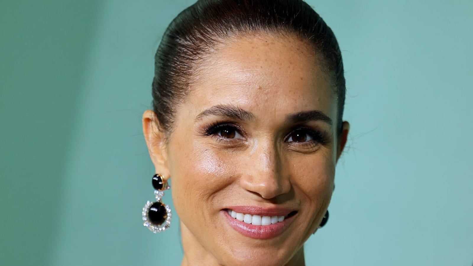 Meghan, Duchess of Sussex attends Annual Fifteen Percent Pledge Fundraising Gala Honoring Ms. Tina Knowles at Paramount Studios on February 07, 2026 in Los Angeles, California. (Photo by Savion Washington/Getty Images)