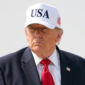U.S. President Donald Trump walks to board Air Force One as he departs Bismarck Municipal Airport on July 01, 2026 in Bismarck, North Dakota. Trump traveled to North Dakota to attend the Theodore Roosevelt Presidential Library dedication.
