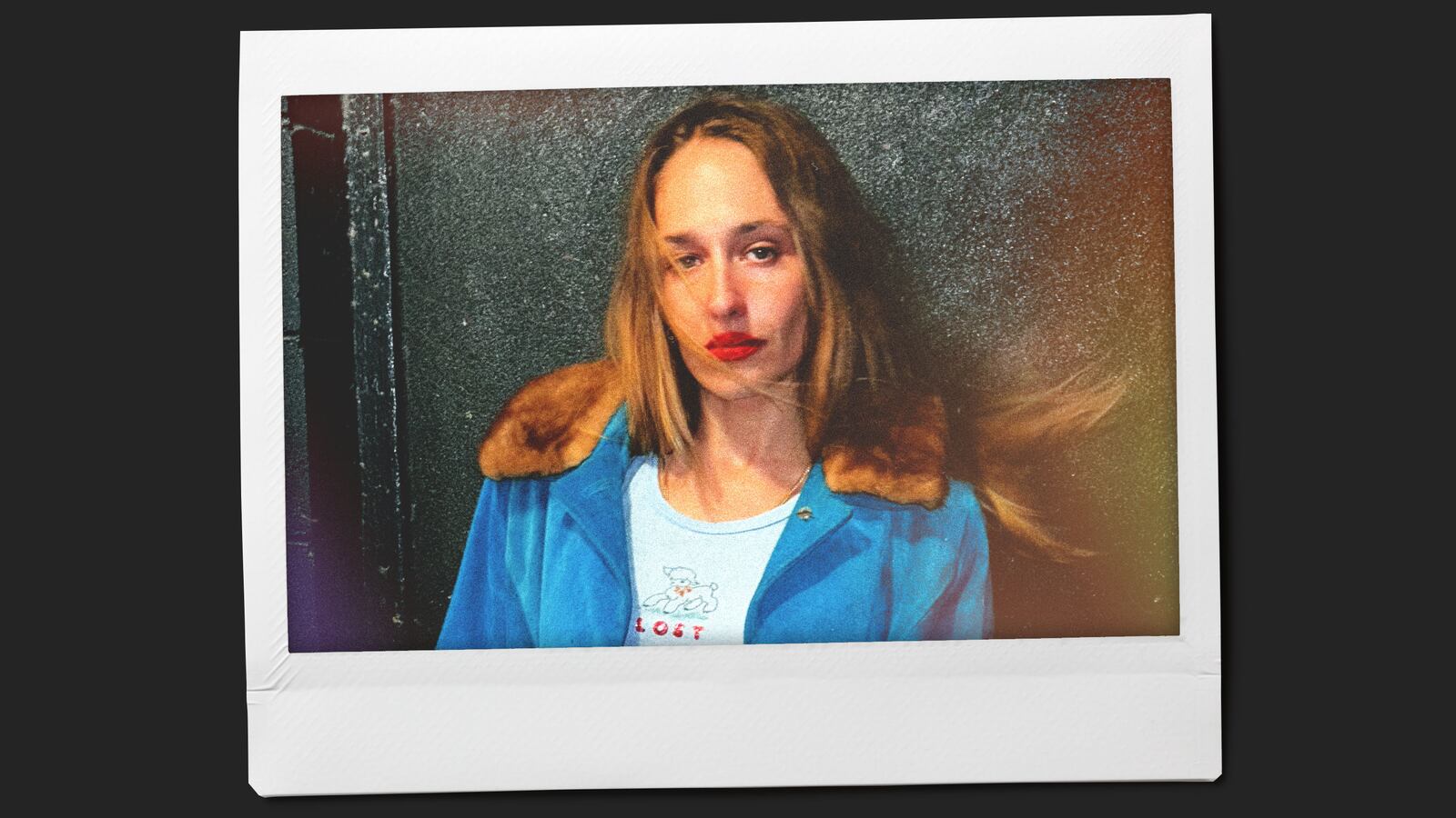 Polaroid photograph of Jemima Kirke