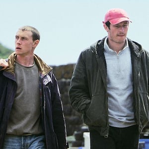 George MacKay and Callum Turner in "Rose of Nevada."