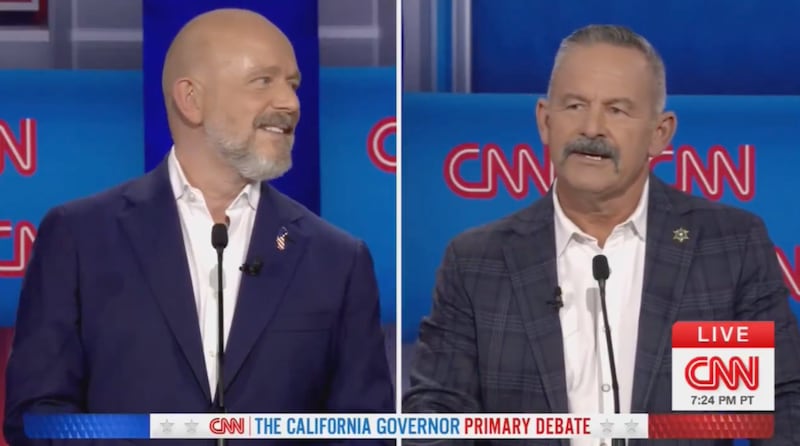 Steve Hilton and Chad Bianco