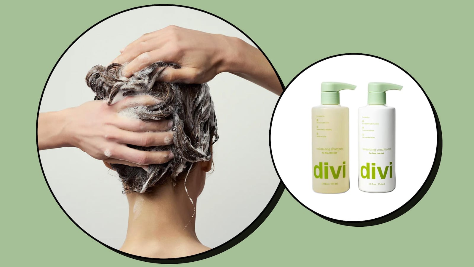 Divi Volumizing Shampoo and Conditioner review