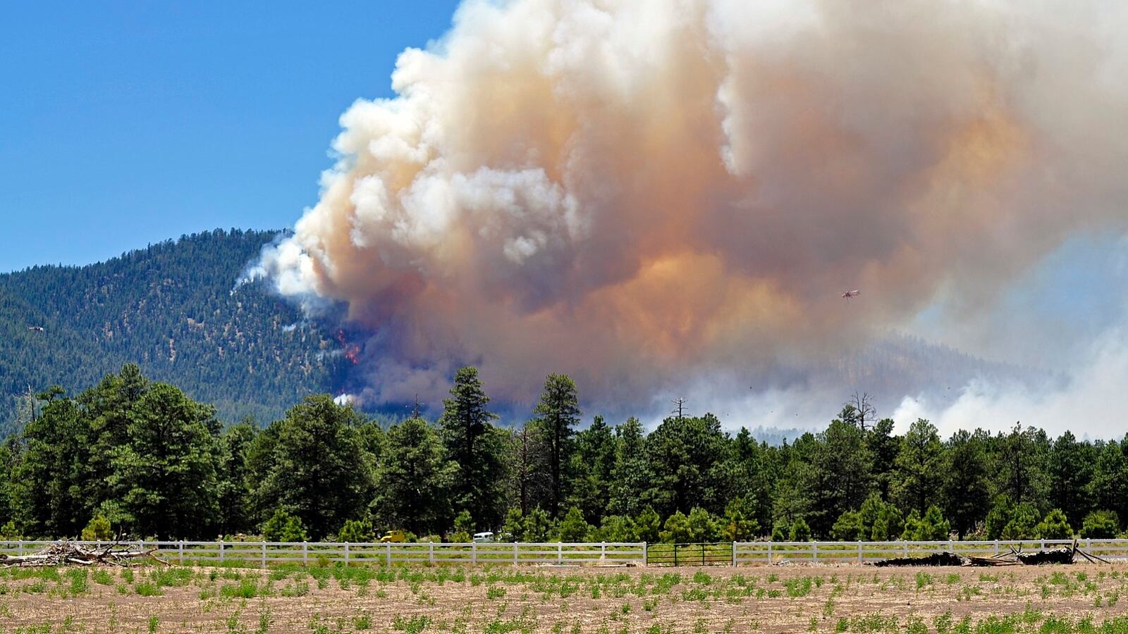 The Schultz Fire in Arizona on June 21, 2010.