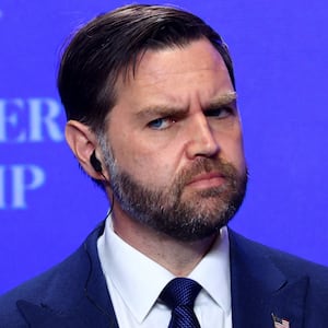 U.S. Vice President JD Vance holds a joint press conference with Hungarian Prime Minister Viktor Orban (not pictured), in Budapest, Hungary, April 7, 2026. REUTERS/Bernadett Szabo