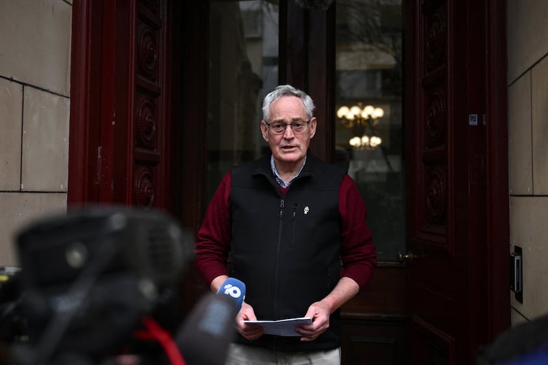 an Wilkinson, the sole surviving guest of a deadly mushroom lunch served by convicted murderer Erin Patterson, speaks to media