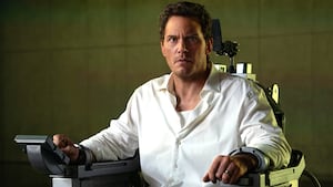 Chris Pratt in Mercy.