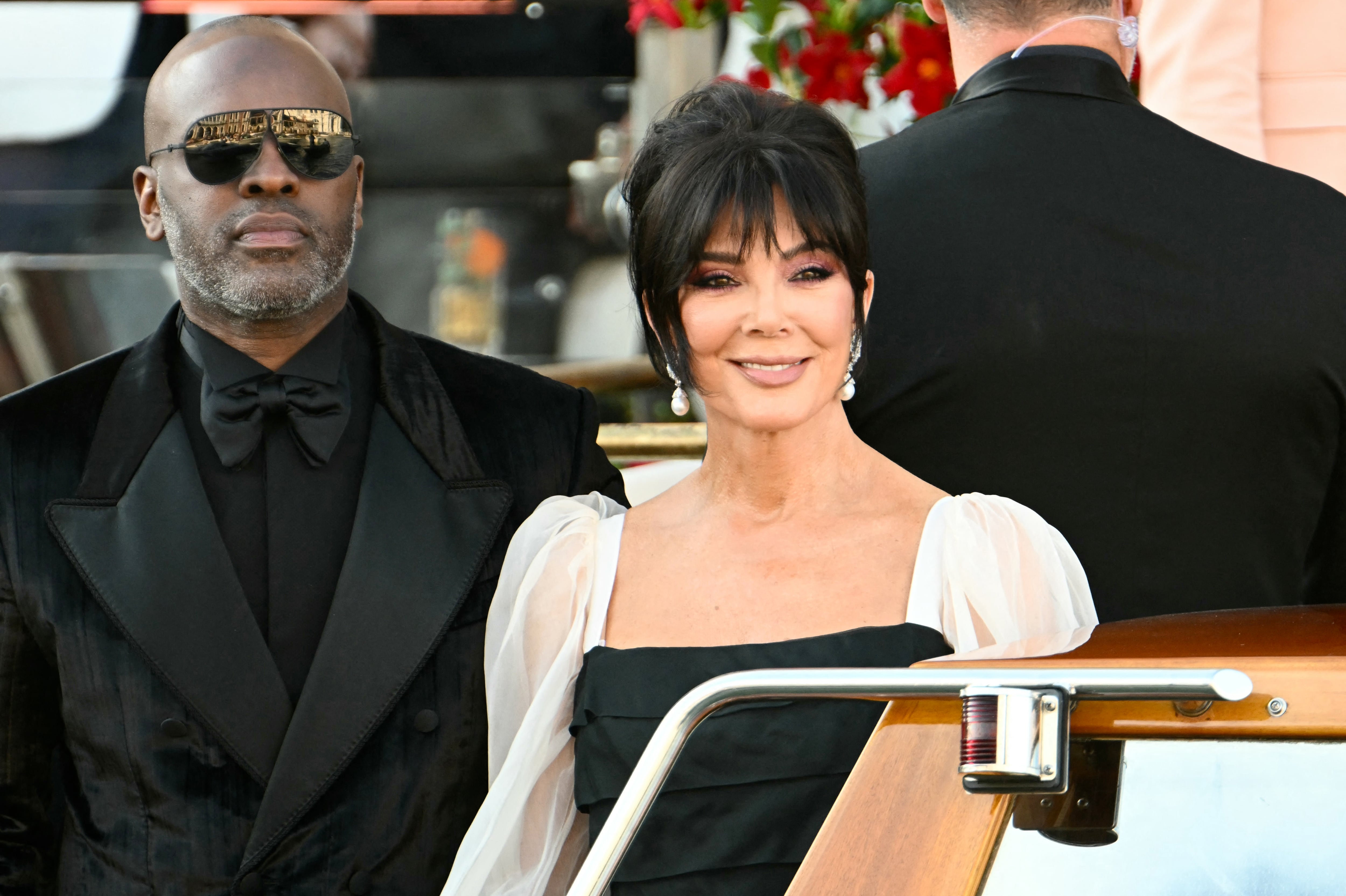 Corey Gamble and Kris Jenner