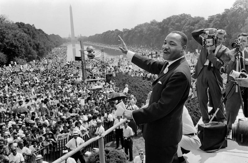 Martin Luther King Jr. delivered his famous "I Have a Dream" speech on the steps of the Lincoln Memorial on August 28, 1963.