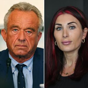 Robert F. Kennedy Jr. and Laura Loomer
