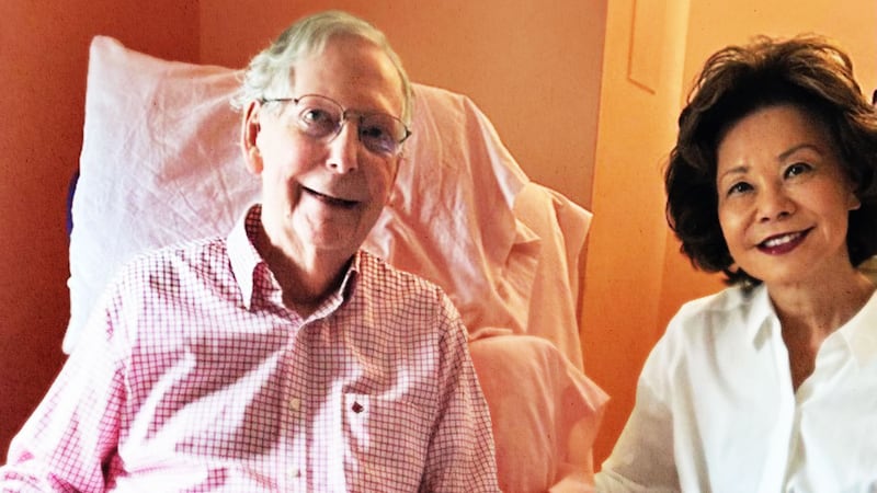 Mitch McConnell and Elaine Chao
