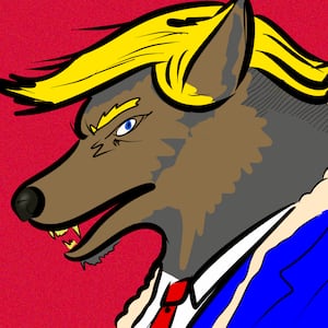 Donald Trump photo illustration